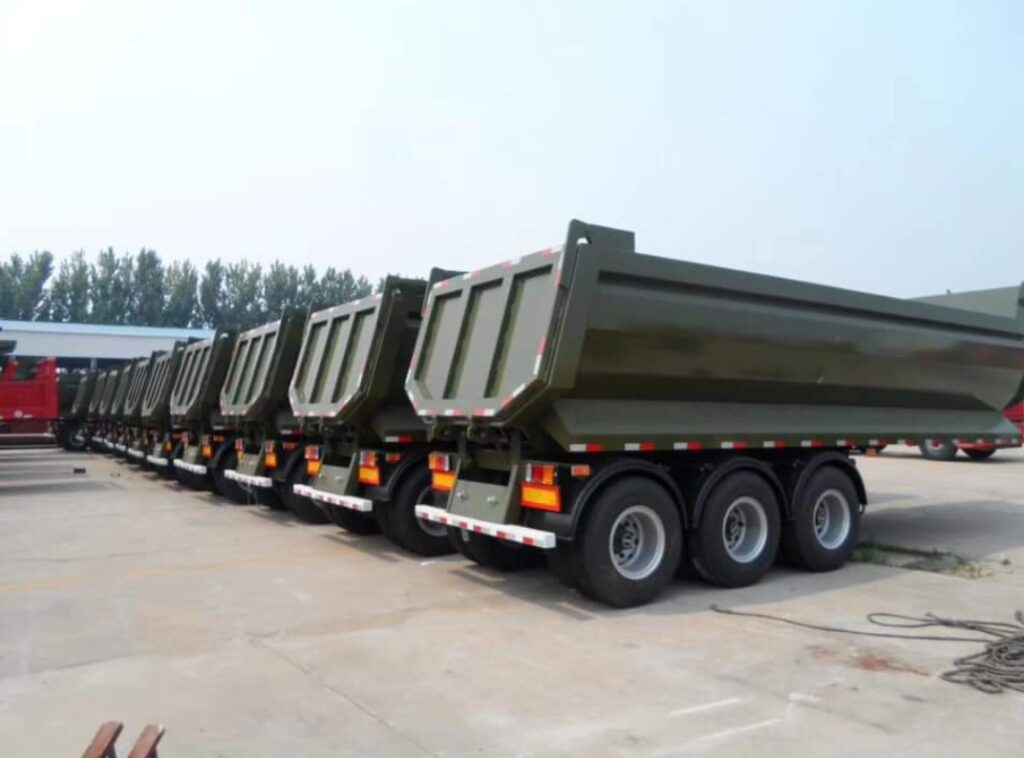 tipping trailers dubai